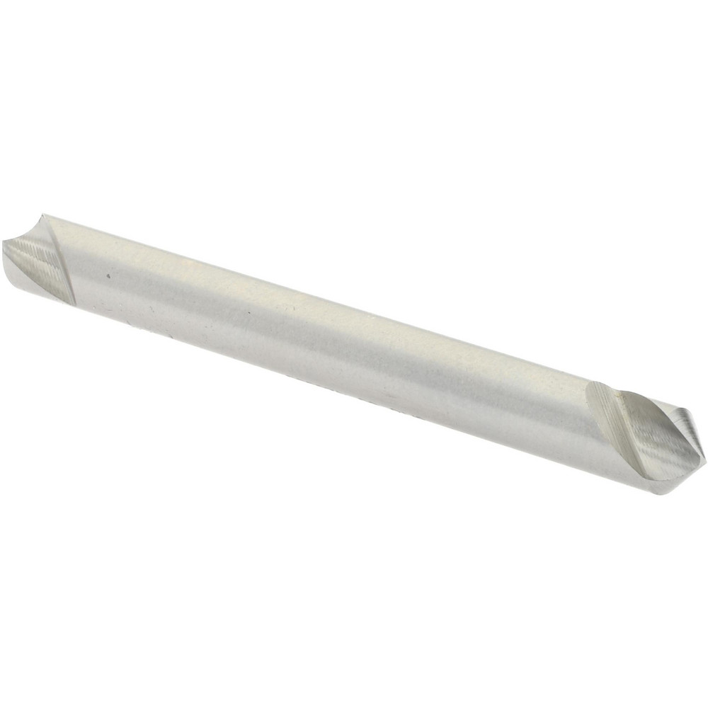Hertel Countersink: 3/16" Head Dia, 90.00 deg Included Angle, 1 Flute, High-Speed Steel, Right Hand Cut - GX89340061