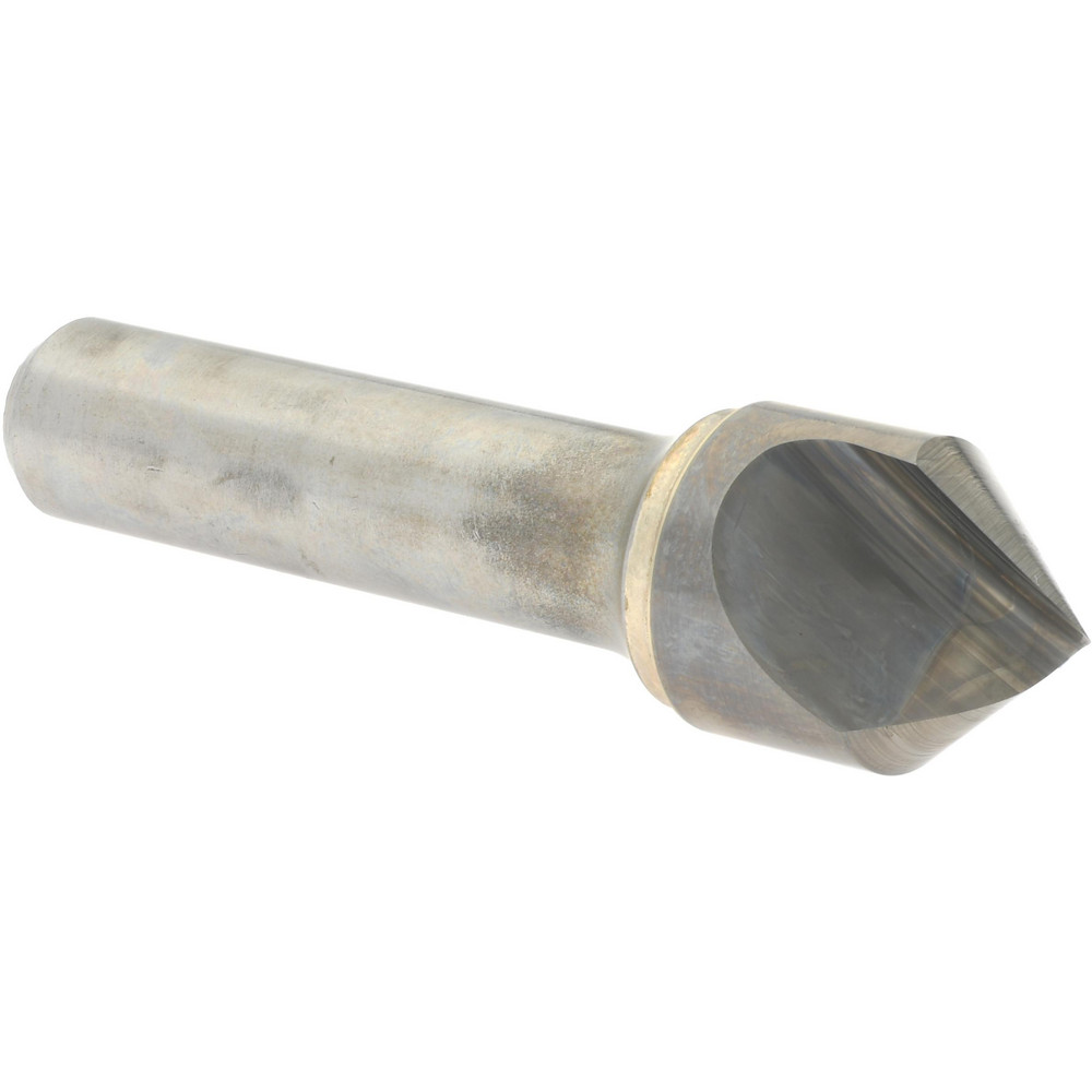Hertel Countersink: 3/4" Head Dia, 100.00 deg Included Angle, 6 Flute, Solid Carbide, Right Hand Cut - 336-008580