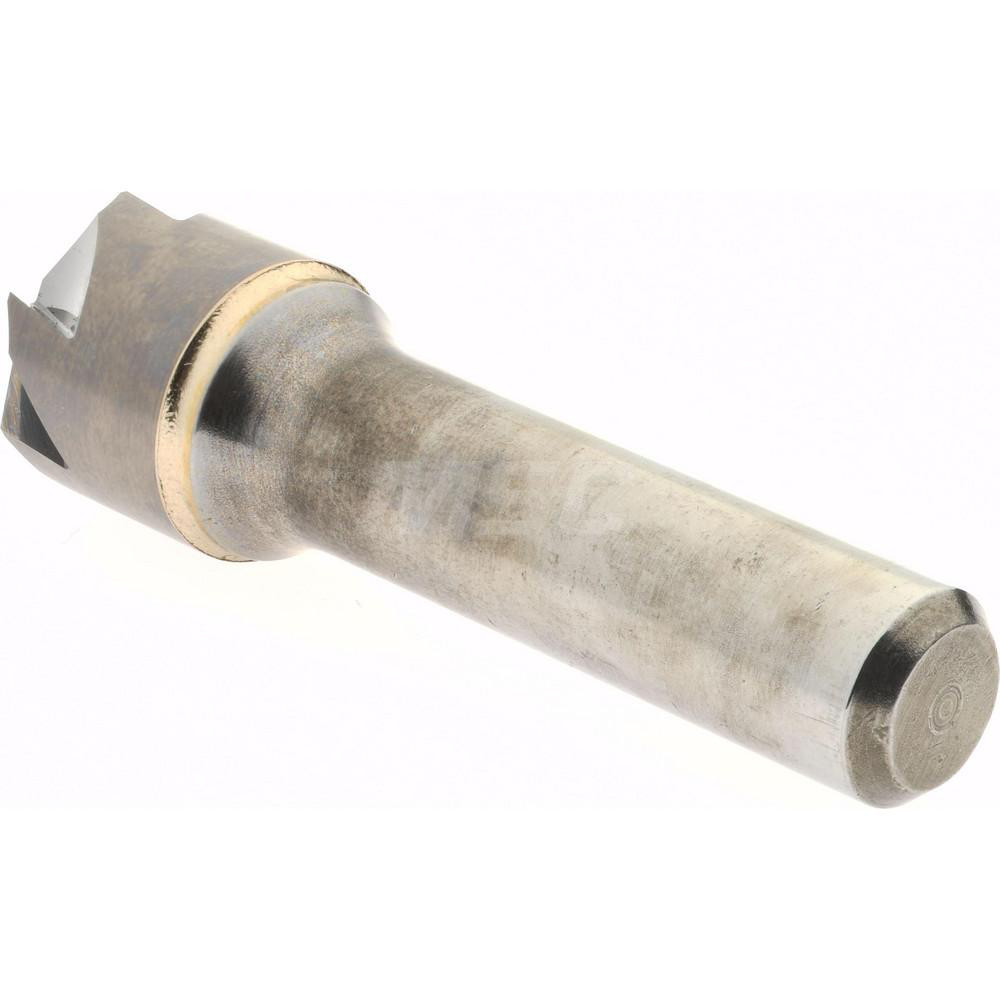 Hertel Countersink: 3/4" Head Dia, 100.00 deg Included Angle, 6 Flute, Solid Carbide, Right Hand Cut - 336-008580