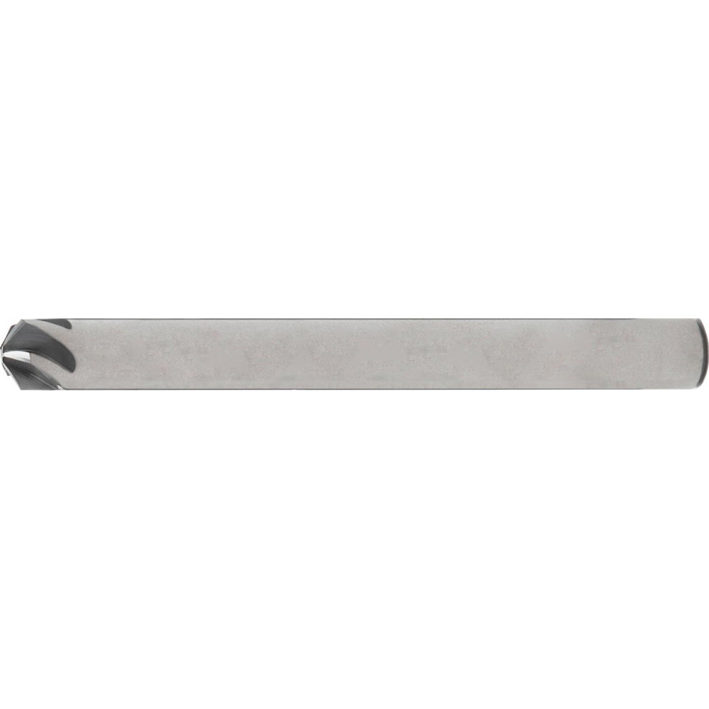 Scientific Cutting Tools Chamfer Mill: 1/4" Dia, 1/4" Shank Dia, 90 deg, 3 Flute, Solid Carbide, Single End - HC25003-090