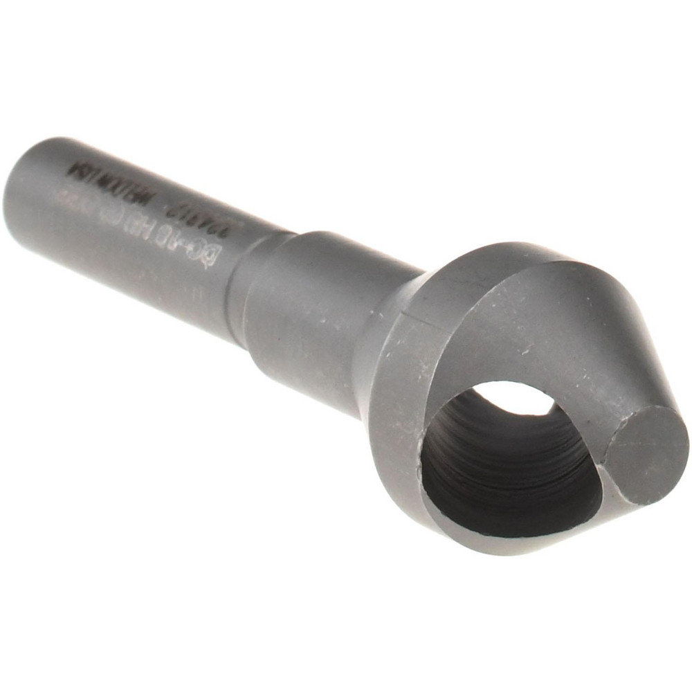 Weldon Countersink: 9/16" Head Dia, 60.00 deg Included Angle, 0 Flute, High-Speed Steel, Right Hand Cut - 98640-94-W