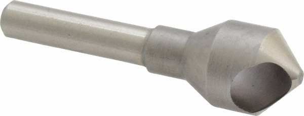 Weldon Countersink: 9/16" Head Dia, 60.00 deg Included Angle, 0 Flute, High-Speed Steel, Right Hand Cut - 98640-94-W