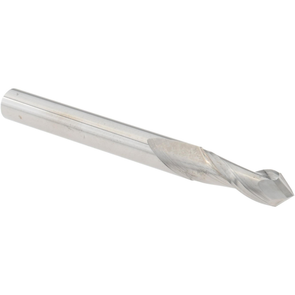Titan USA Chamfer Mill: 5/16" Dia, 5/16" Shank Dia, 82 deg, 4 Flute, Solid Carbide, Single End - TC87796