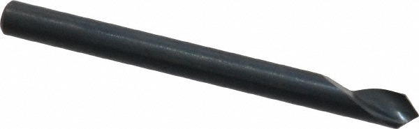 Hertel Countersink: 1/8" Head Dia, 90.00 deg Included Angle, 4 Flute, Solid Carbide, Right Hand Cut - 334-201070