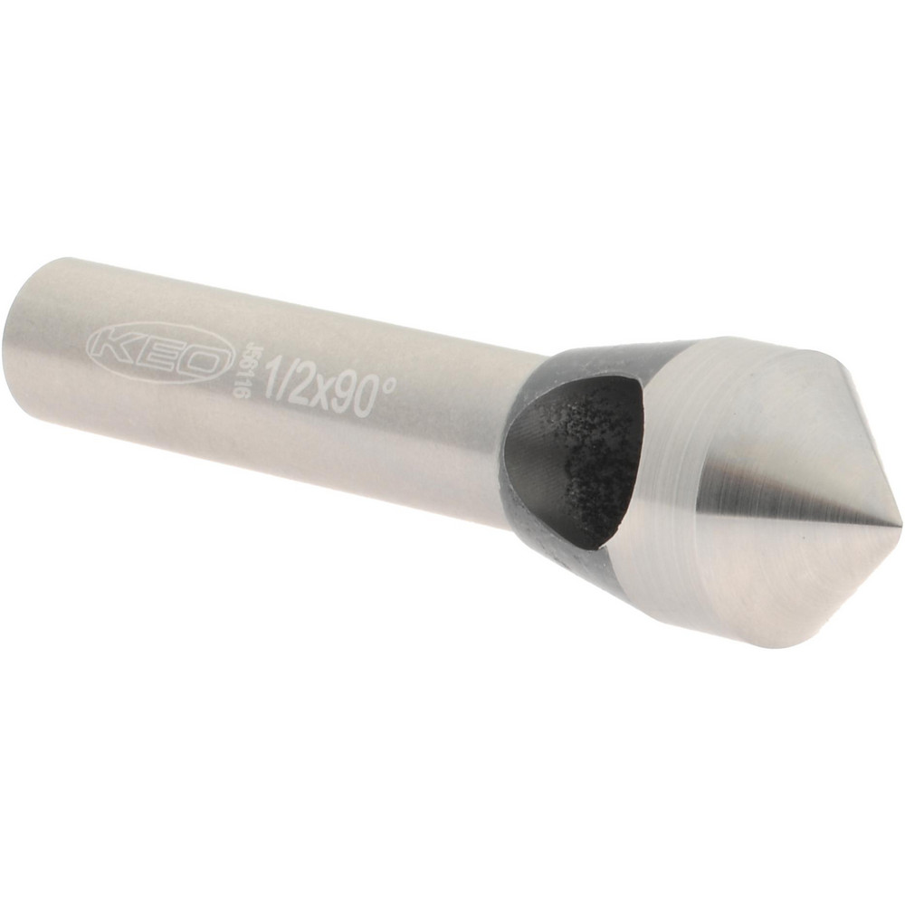 Hertel Countersink: 5/16" Head Dia, 82.00 deg Included Angle, 6 Flute, Solid Carbide, Right Hand Cut - 336-004060