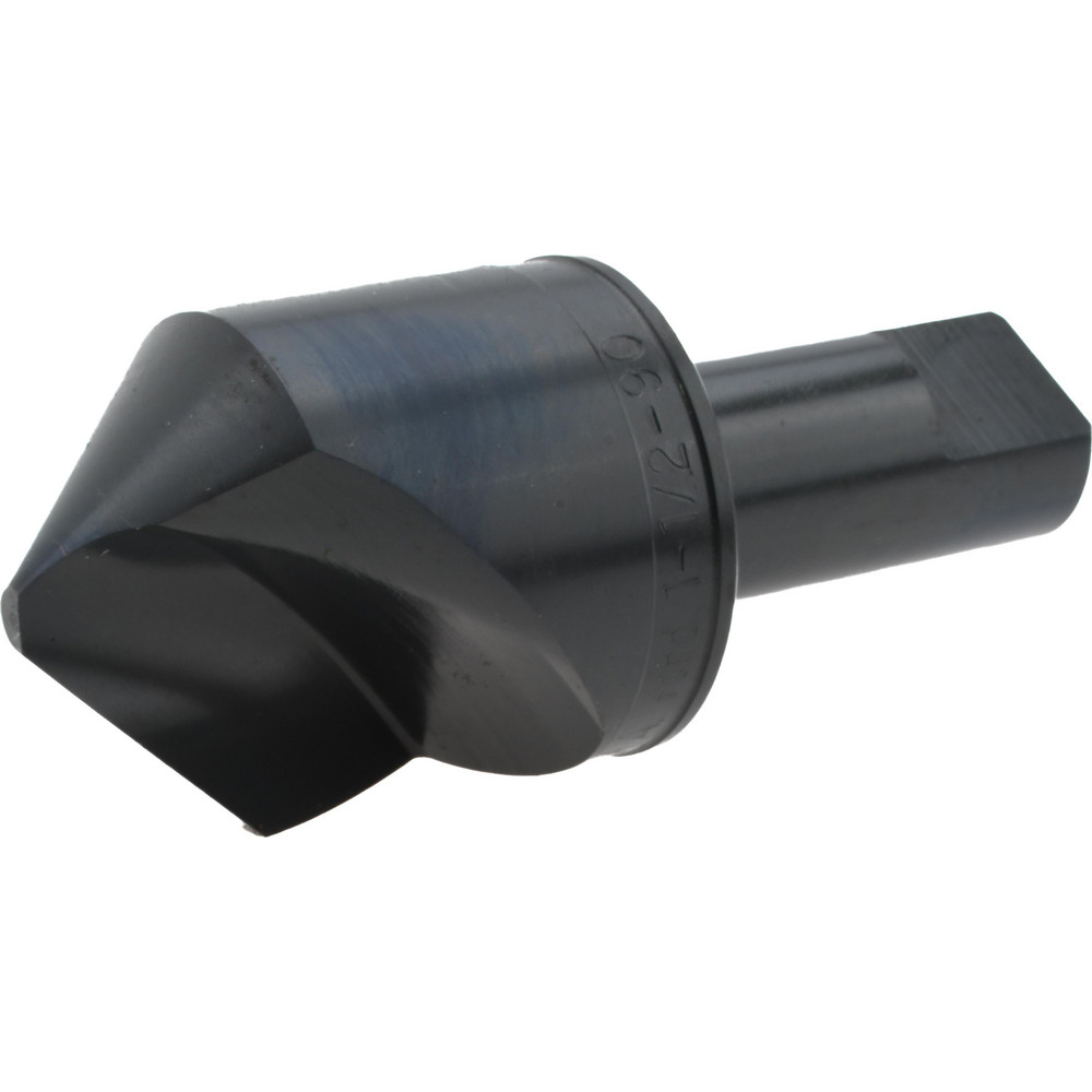 M.A. Ford® Countersink: 1-1/2" Head Dia, 60.00 deg Included Angle, 0 Flute, High-Speed Steel, Right Hand Cut - 67150001
