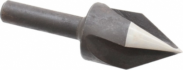 M.A. Ford® Countersink: 1-1/2" Head Dia, 60.00 deg Included Angle, 0 Flute, High-Speed Steel, Right Hand Cut - 67150001