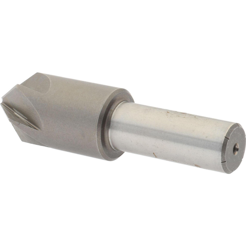 Value Collection Countersink: 3/4" Head Dia, 82.00 deg Included Angle, 6 Flute, High-Speed Steel, Right Hand Cut - SC2082048