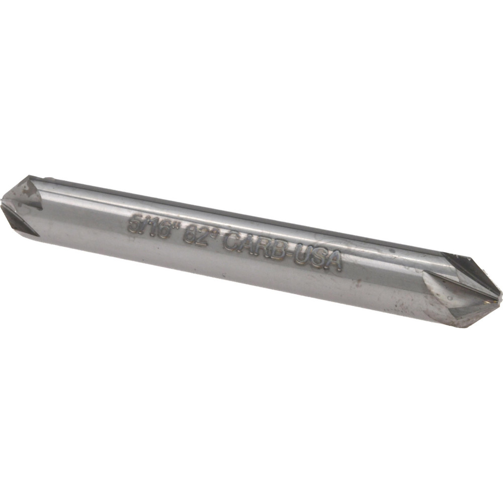 Hertel Countersink: 5/16" Head Dia, 82.00 deg Included Angle, 4 Flute, Solid Carbide, Right Hand Cut - 334-204060