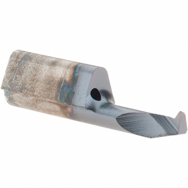 Micro 100 Chamfer Mill: 1/4" Dia, 1/4" Shank Dia, 100 deg, 6 Flute, Solid Carbide, Single End - QCS-250-100