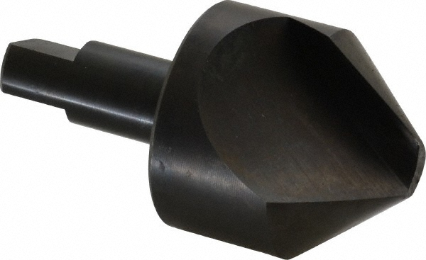 Hertel Countersink: 2" Head Dia, 82.00 deg Included Angle, 1 Flute, High-Speed Steel, Right Hand Cut - GX89340269