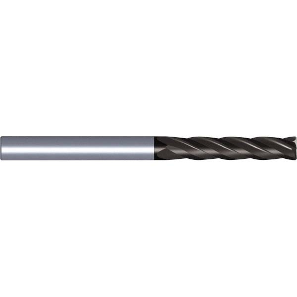 Accupro Chamfer Mill: 3/8" Dia, 3/8" Shank Dia, 60 deg, 4 Flute, Solid Carbide, Single End - 2500111