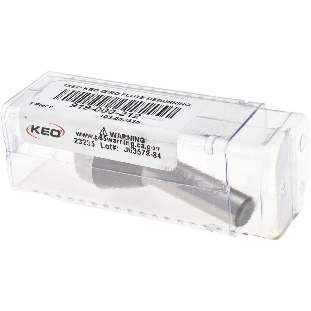 Keo Countersink: 1" Head Dia, 82.00 deg Included Angle, 0 Flute, Cobalt Steel, Right Hand Cut - 919-000-212