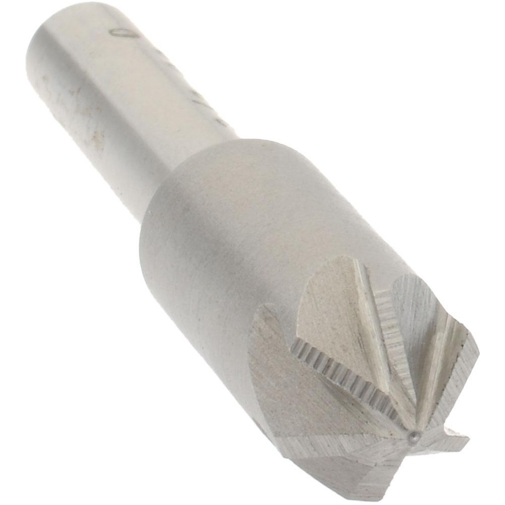 Value Collection Countersink: 3/8" Head Dia, 82.00 deg Included Angle, 6 Flute, Cobalt Steel, Right Hand Cut - SC2182024