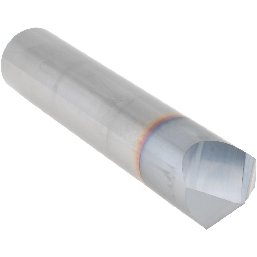 Accupro Chamfer Mill: 3/4" Dia, 3/4" Shank Dia, 120 deg, 2 Flute, Solid Carbide, Single End - 2500440
