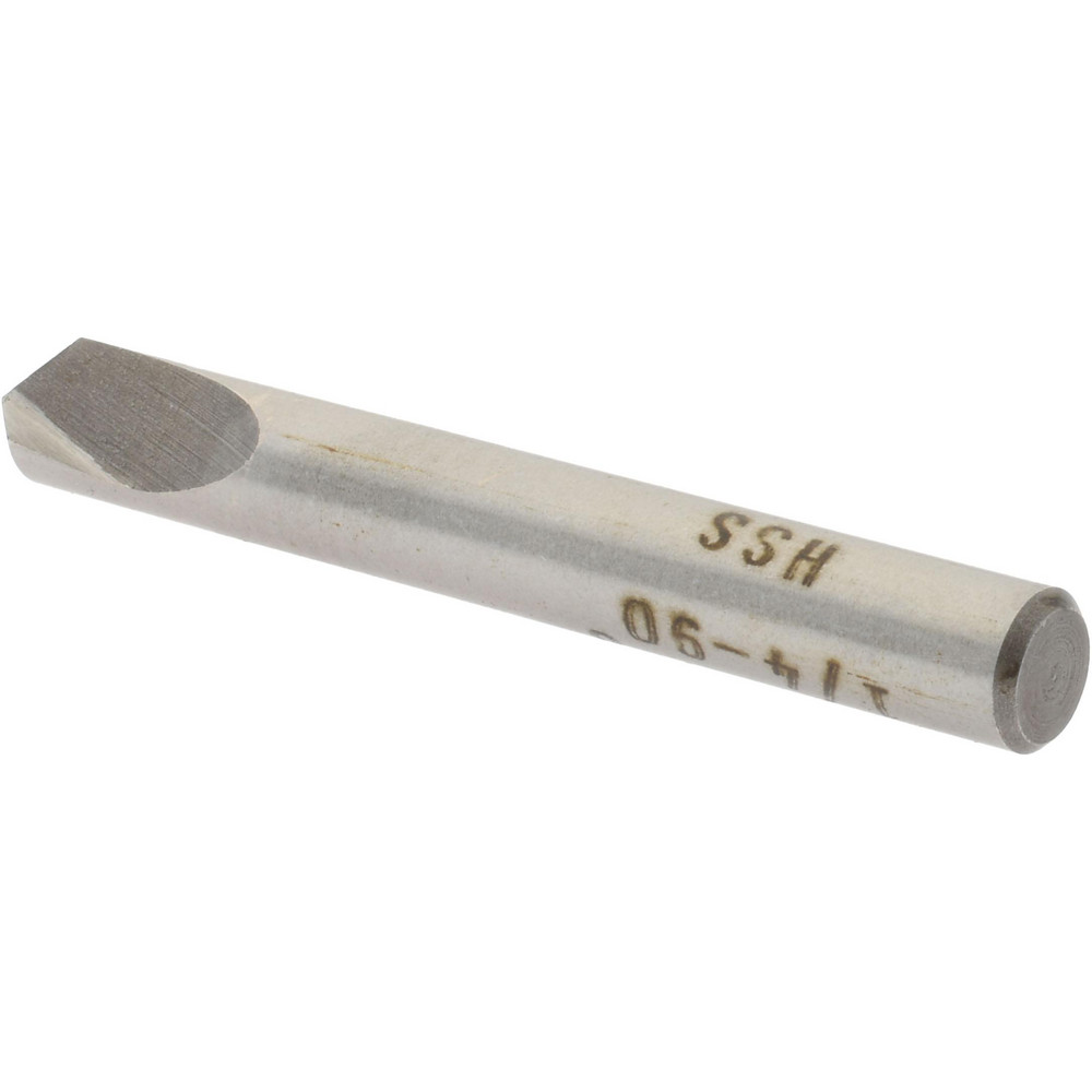 Value Collection Countersink: 1/4" Head Dia, 90.00 deg Included Angle, 1 Flute, High-Speed Steel, Right Hand Cut - SC1090016