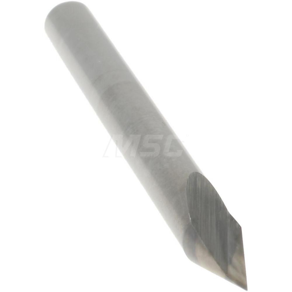 M.A. Ford® Countersink: 1/8" Head Dia, 30.00 deg Included Angle, 1 Flute, Solid Carbide, Right Hand Cut - 60012508