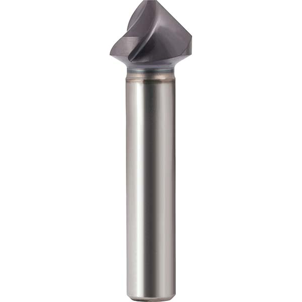 Guhring Countersink: 1" Head Dia, 82.00 deg Included Angle, 3 Flute, Cobalt Steel, Right Hand Cut - 9056740254000