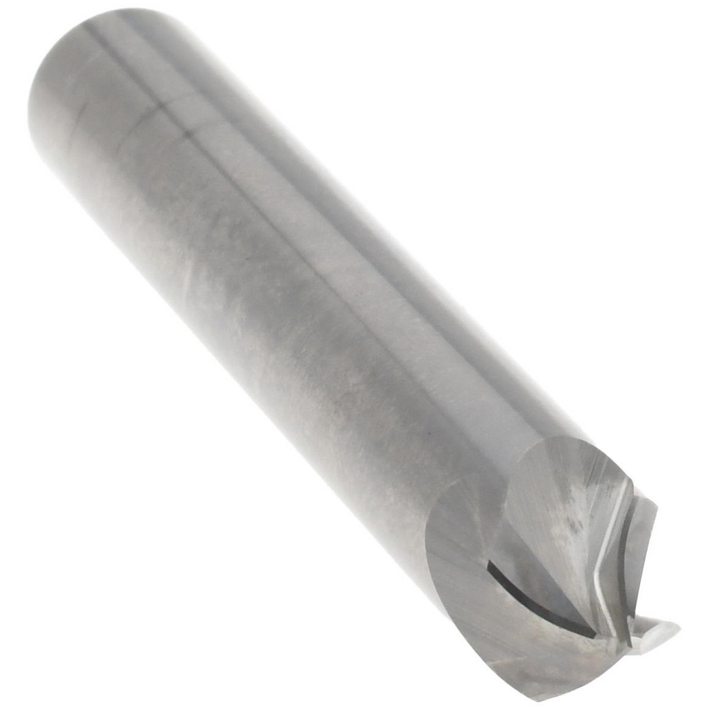 Harvey Tool Chamfer Mill: 3/8" Dia, 3/8" Shank Dia, 90 deg, 4 Flute, Solid Carbide, Single End - 859724