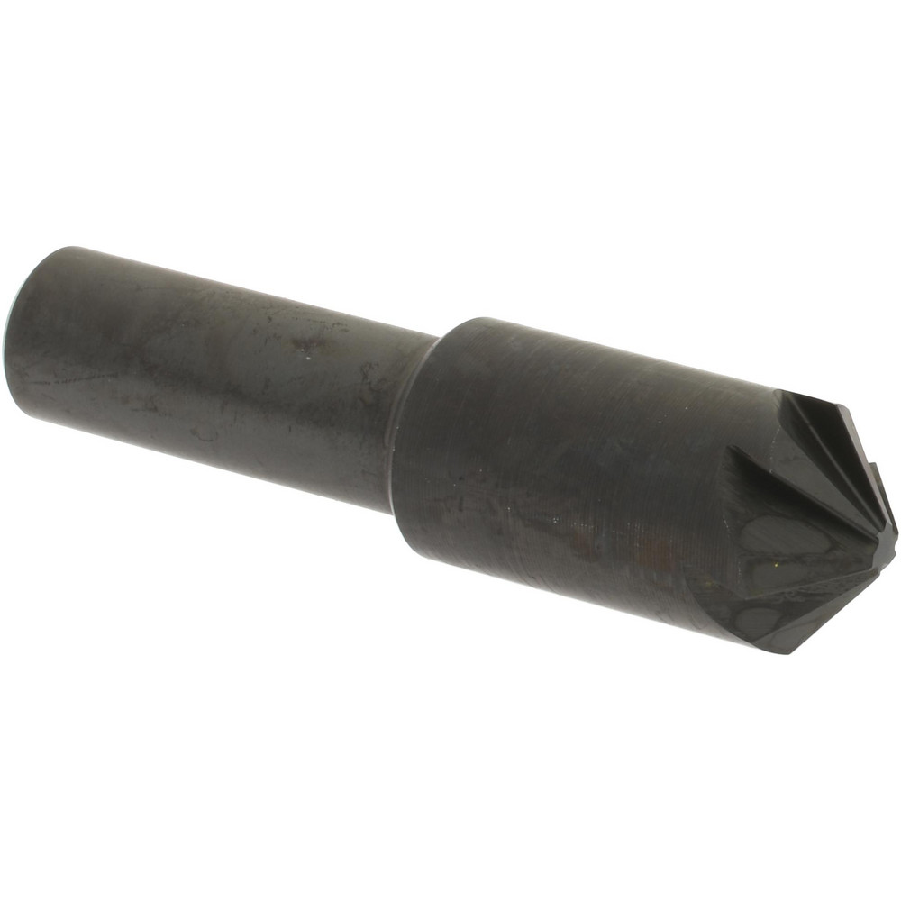 Hertel Countersink: 1/2" Head Dia, 100.00 deg Included Angle, 4 Flute, High-Speed Steel, Right Hand Cut - GX89336705