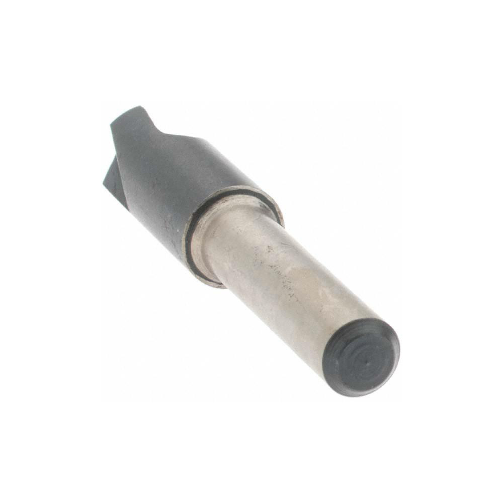 Value Collection Countersink: 1/4" Head Dia, 82.00 deg Included Angle, 3 Flute, High-Speed Steel, Right Hand Cut - 28615