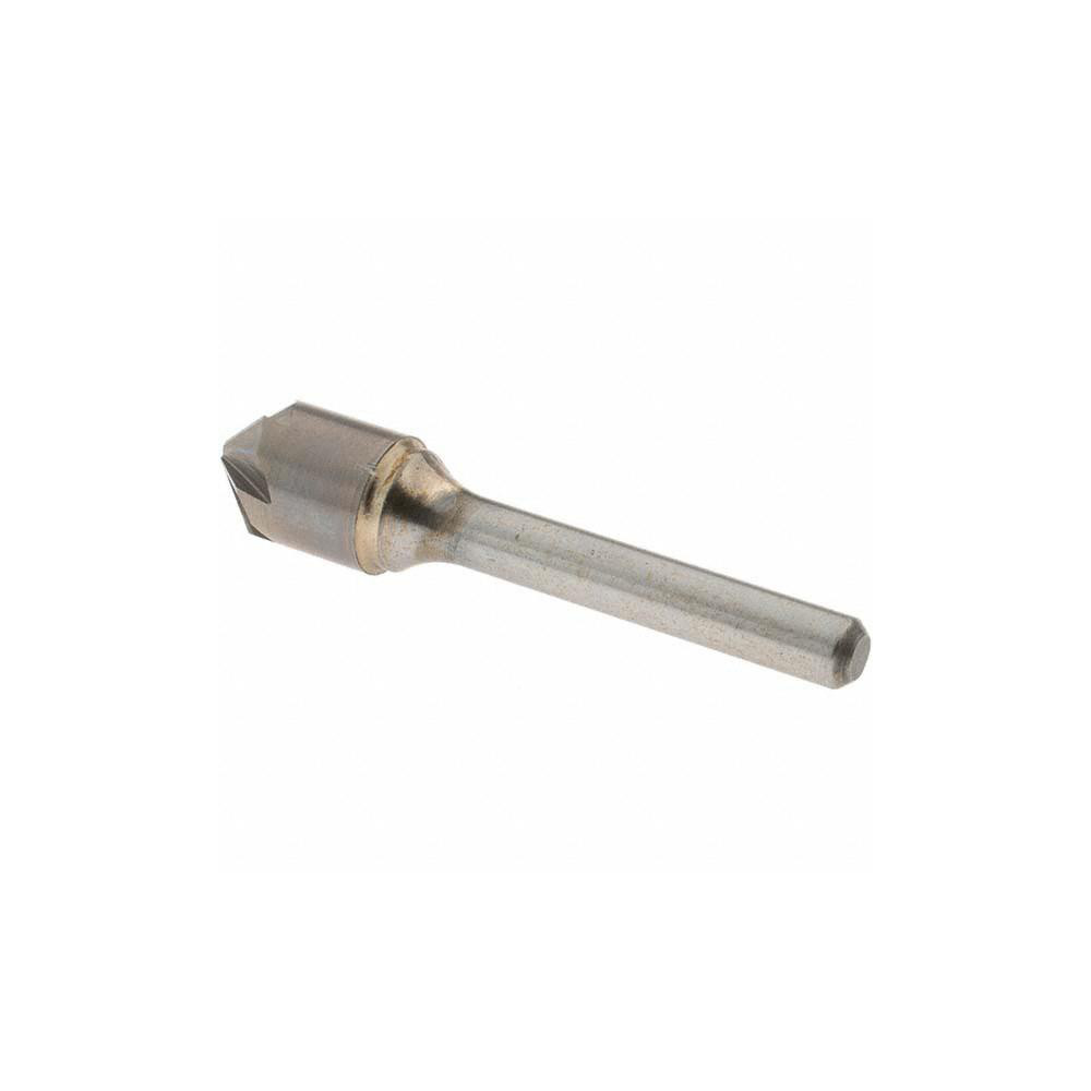 OSG Countersink: 1/2" Head Dia, 90.00 deg Included Angle, 6 Flute, Solid Carbide, Right Hand Cut - 706-5000-090