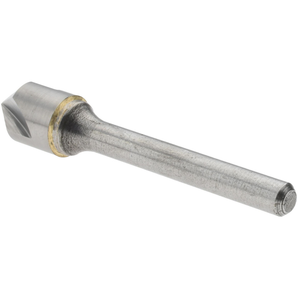 Titan USA Countersink: 1/2" Head Dia, 82.00 deg Included Angle, 3 Flute, Solid Carbide, Right Hand Cut - CS33232