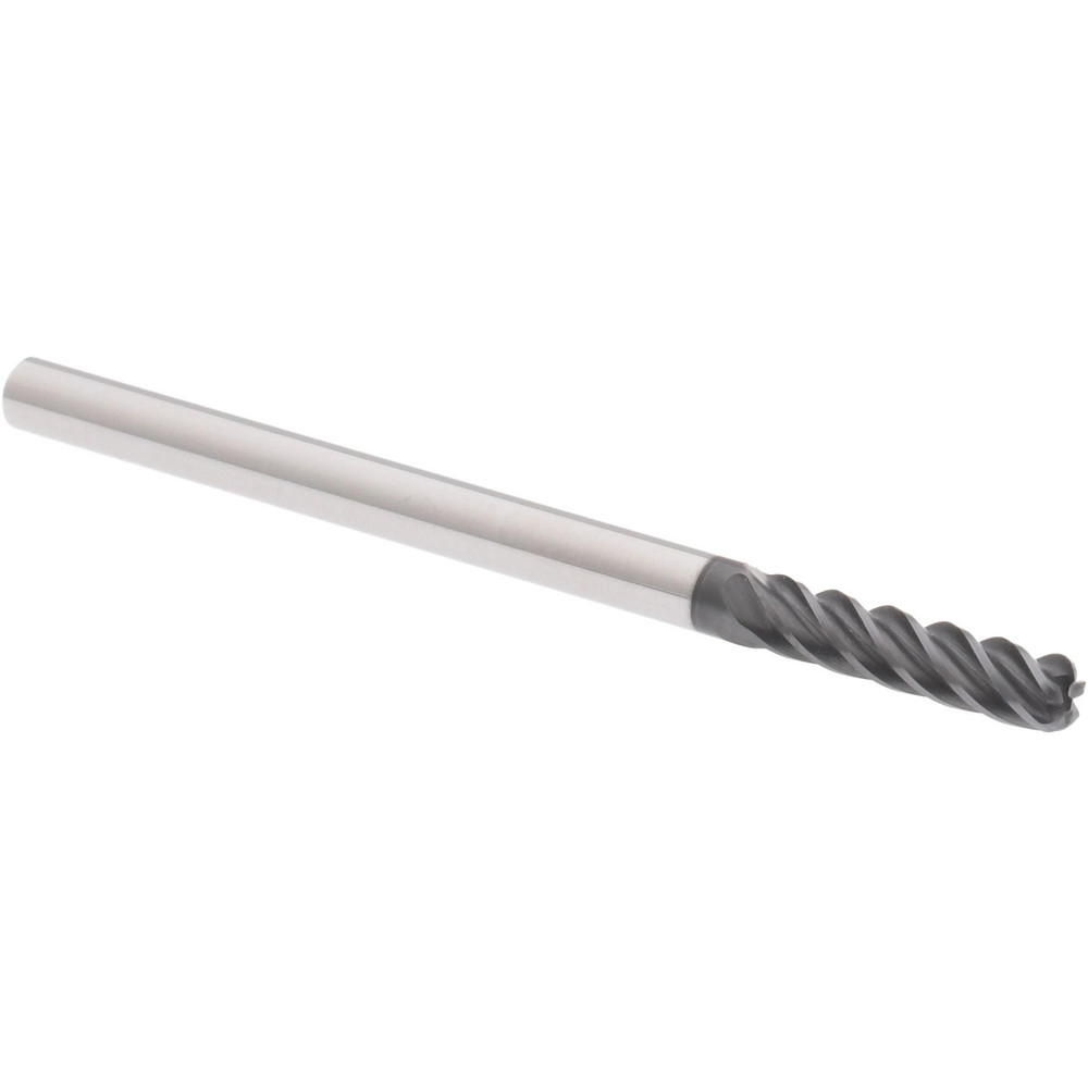 Harvey Tool Chamfer Mill: 1/8" Dia, 1/8" Shank Dia, 70 deg, 2 Flute, Solid Carbide, Single End - 18735-C3