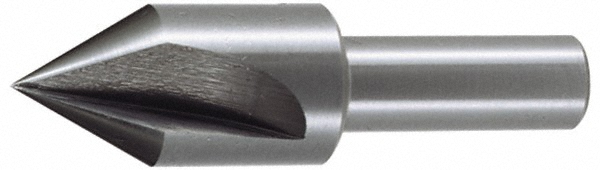 M.A. Ford® Countersink: 1-1/2" Head Dia, 90.00 deg Included Angle, 3 Flute, High-Speed Steel, Right Hand Cut - 92150003