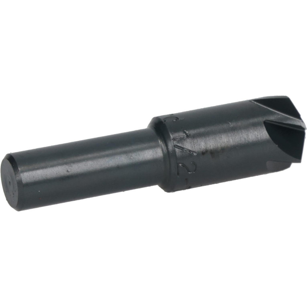 M.A. Ford® Countersink: 1/2" Head Dia, 120.00 deg Included Angle, 6 Flute, High-Speed Steel, Right Hand Cut - 79050006