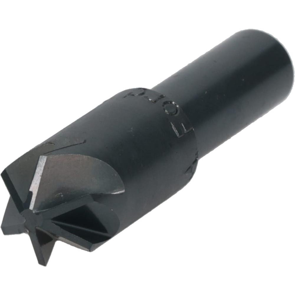 M.A. Ford® Countersink: 1/2" Head Dia, 120.00 deg Included Angle, 6 Flute, High-Speed Steel, Right Hand Cut - 79050006
