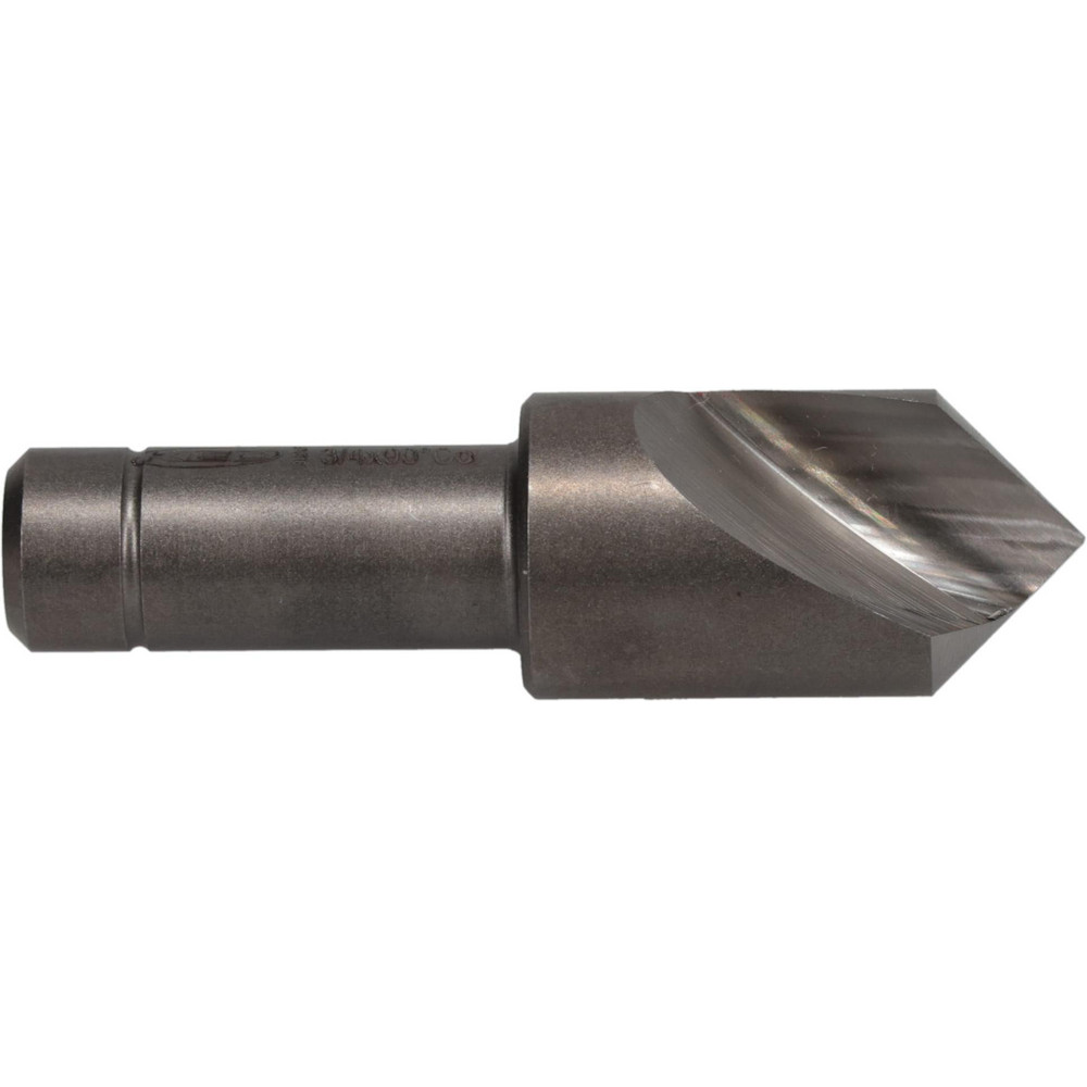 Hertel Countersink: 3/4" Head Dia, 90.00 deg Included Angle, 4 Flute, High-Speed Steel, Right Hand Cut - GX89336515