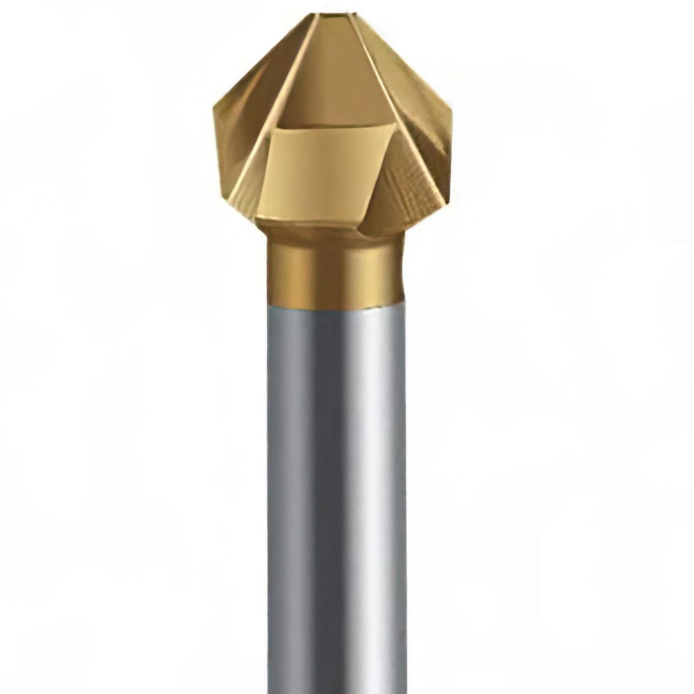 Walter-Titex Countersink: 7.0000 mm Head Dia, 90.00 deg Included Angle, 3 Flute, High-Speed Steel, Right Hand Cut - 5071428