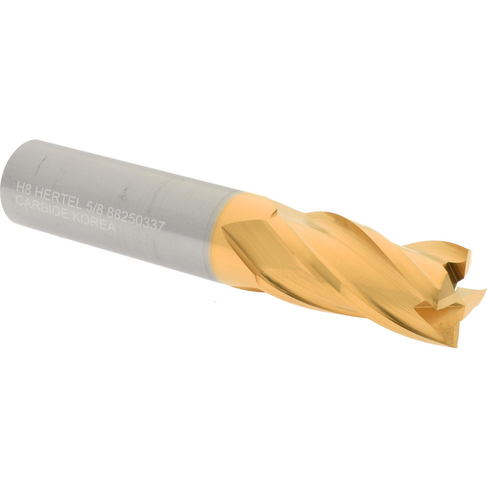 Hertel Countersink: 3/8" Head Dia, 100.00 deg Included Angle, 6 Flute, High-Speed Steel, Right Hand Cut - GX89330260