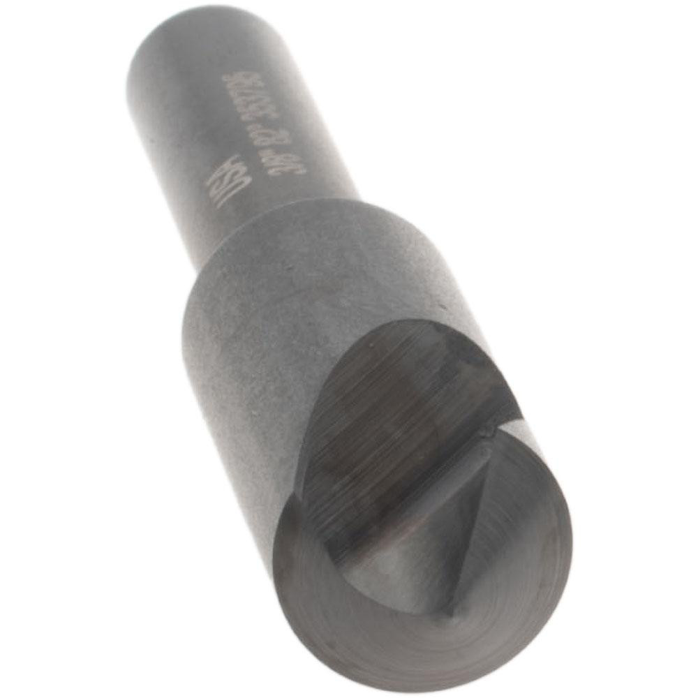 Melin Tool Countersink: 3/8" Head Dia, 82.00 deg Included Angle, 1 Flute, High-Speed Steel, Right Hand Cut - 18016