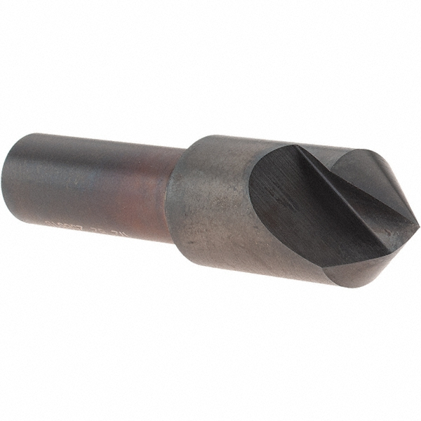 Melin Tool Countersink: 3/8" Head Dia, 82.00 deg Included Angle, 1 Flute, High-Speed Steel, Right Hand Cut - 18016