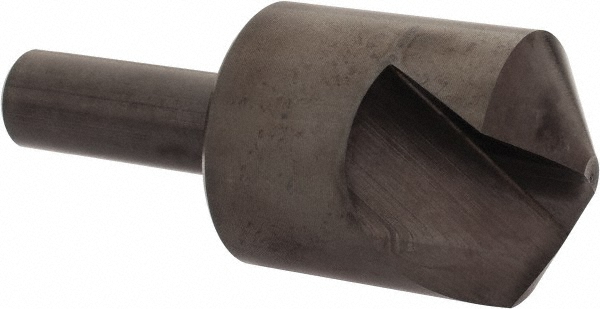 Hertel Countersink: 7/8" Head Dia, 120.00 deg Included Angle, 1 Flute, High-Speed Steel, Right Hand Cut - GX89340194