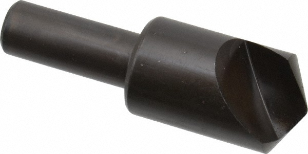 Hertel Countersink: 7/8" Head Dia, 120.00 deg Included Angle, 1 Flute, High-Speed Steel, Right Hand Cut - GX89340194