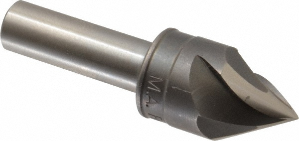 M.A. Ford® Countersink: 7/8" Head Dia, 60.00 deg Included Angle, 3 Flute, High-Speed Steel, Right Hand Cut - 92087501