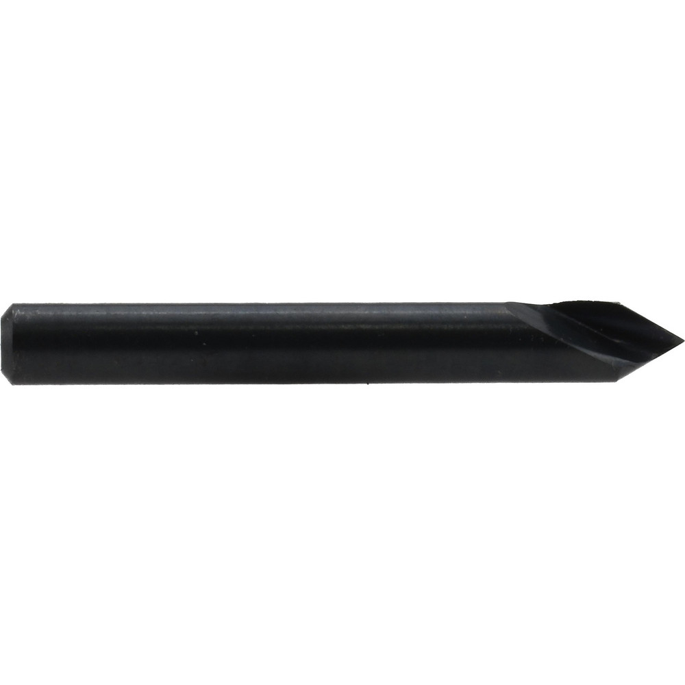 M.A. Ford® Countersink: 3/16" Head Dia, 60.00 deg Included Angle, 1 Flute, High-Speed Steel, Right Hand Cut - 61018701