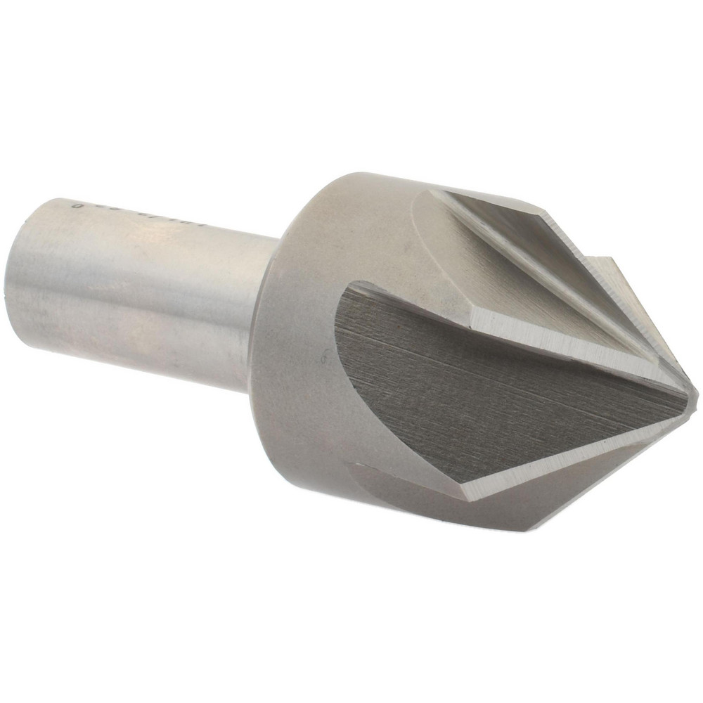 M.A. Ford® Countersink: 1-1/2" Head Dia, 82.00 deg Included Angle, 6 Flute, High-Speed Steel, Right Hand Cut - 79150002