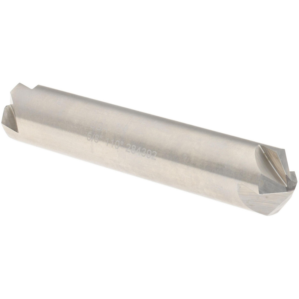 Hertel Countersink: 1" Head Dia, 110.00 deg Included Angle, 4 Flute, High-Speed Steel, Right Hand Cut - GX89335756