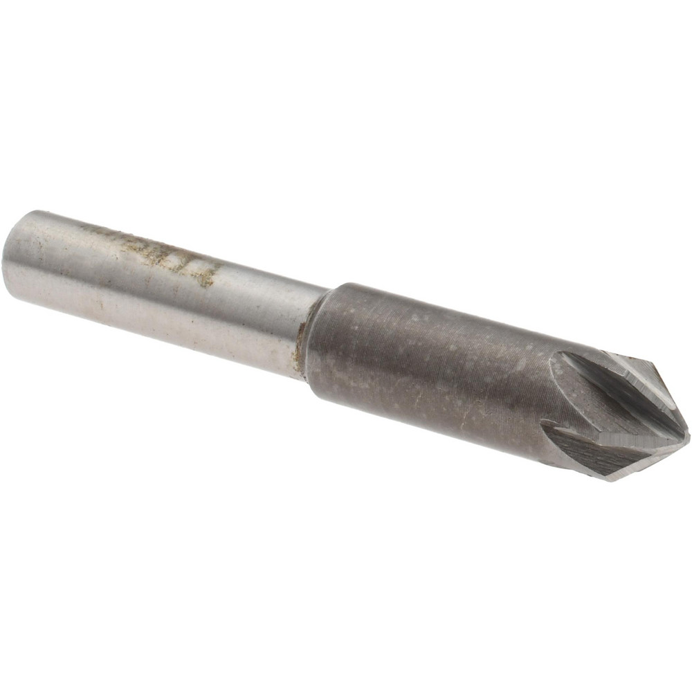 M.A. Ford® Countersink: 5/16" Head Dia, 82.00 deg Included Angle, 6 Flute, High-Speed Steel, Right Hand Cut - 79031202