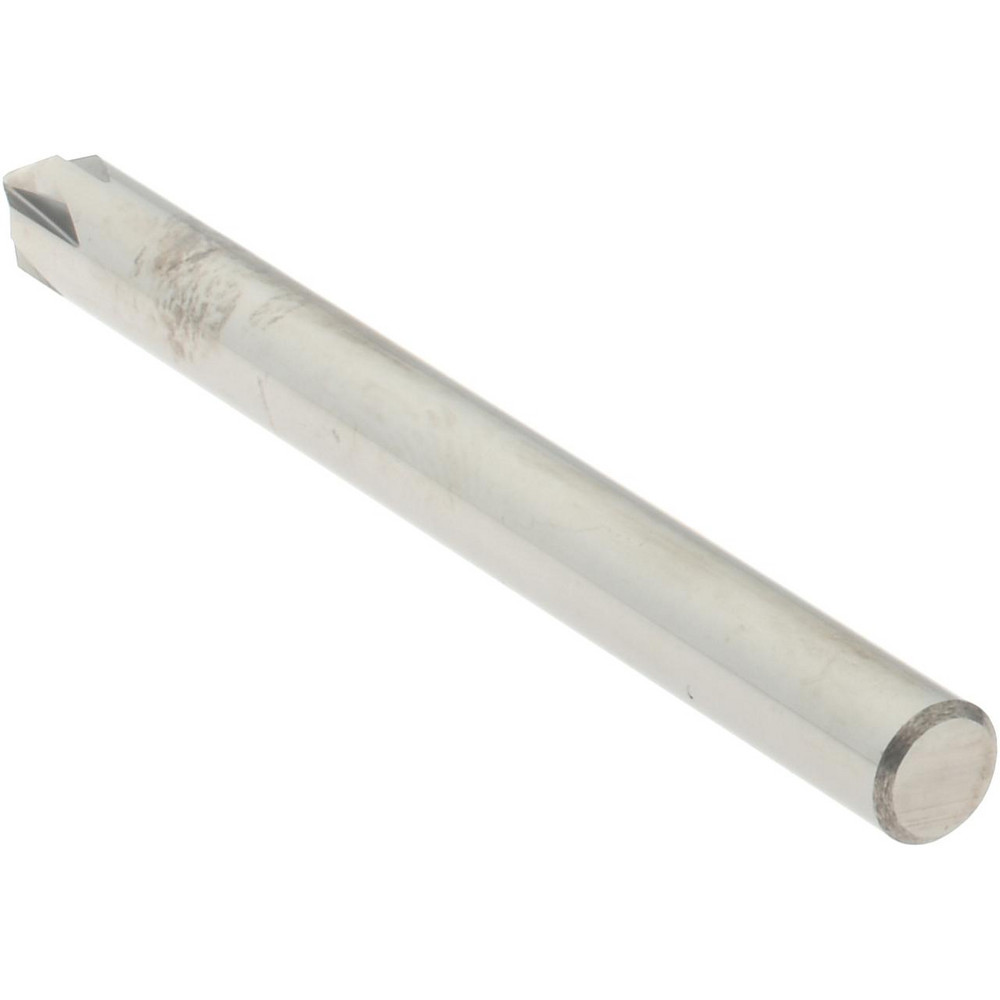 Hertel Countersink: 3/16" Head Dia, 60.00 deg Included Angle, 6 Flute, Solid Carbide, Right Hand Cut - 336-002050