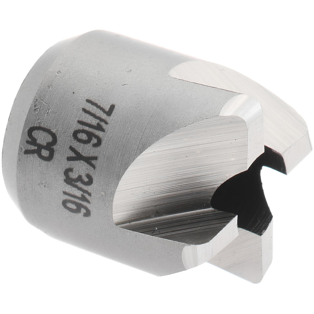 Made in USA 5/16" Cutter Head Dia, 1/8" Pilot Hole Dia, High Speed Steel Reverse Countersink - 180-2K