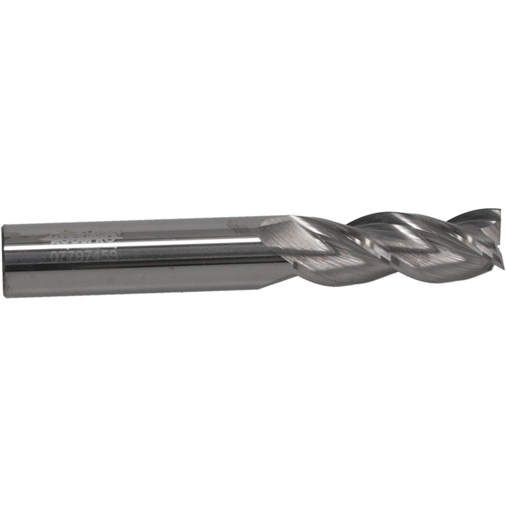 Melin Tool Chamfer Mill: 1/4" Dia, 1/4" Shank Dia, 90 deg, 2 Flute, Solid Carbide, Single End - 56284