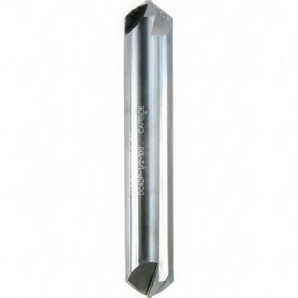 Melin Tool Countersink: 1/2" Head Dia, 120.00 deg Included Angle, 4 Flute, Solid Carbide, Right Hand Cut - 19050