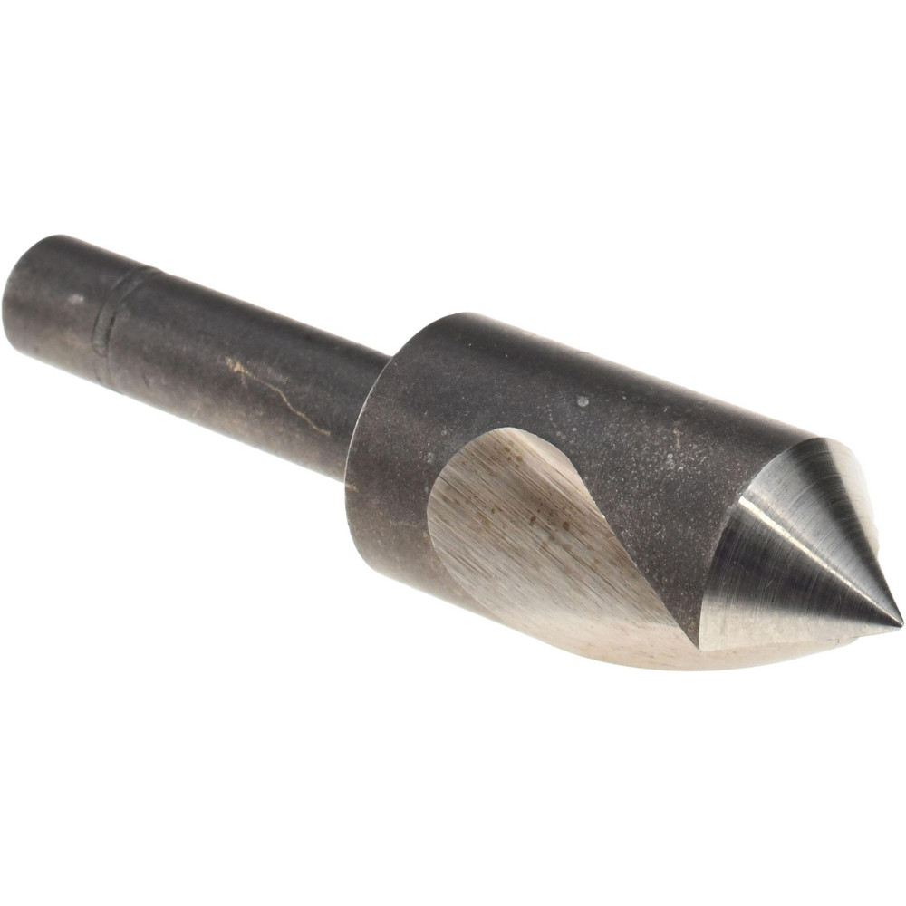 Melin Tool Countersink: 1/2" Head Dia, 90.00 deg Included Angle, 6 Flute, Solid Carbide, Right Hand Cut - 18475