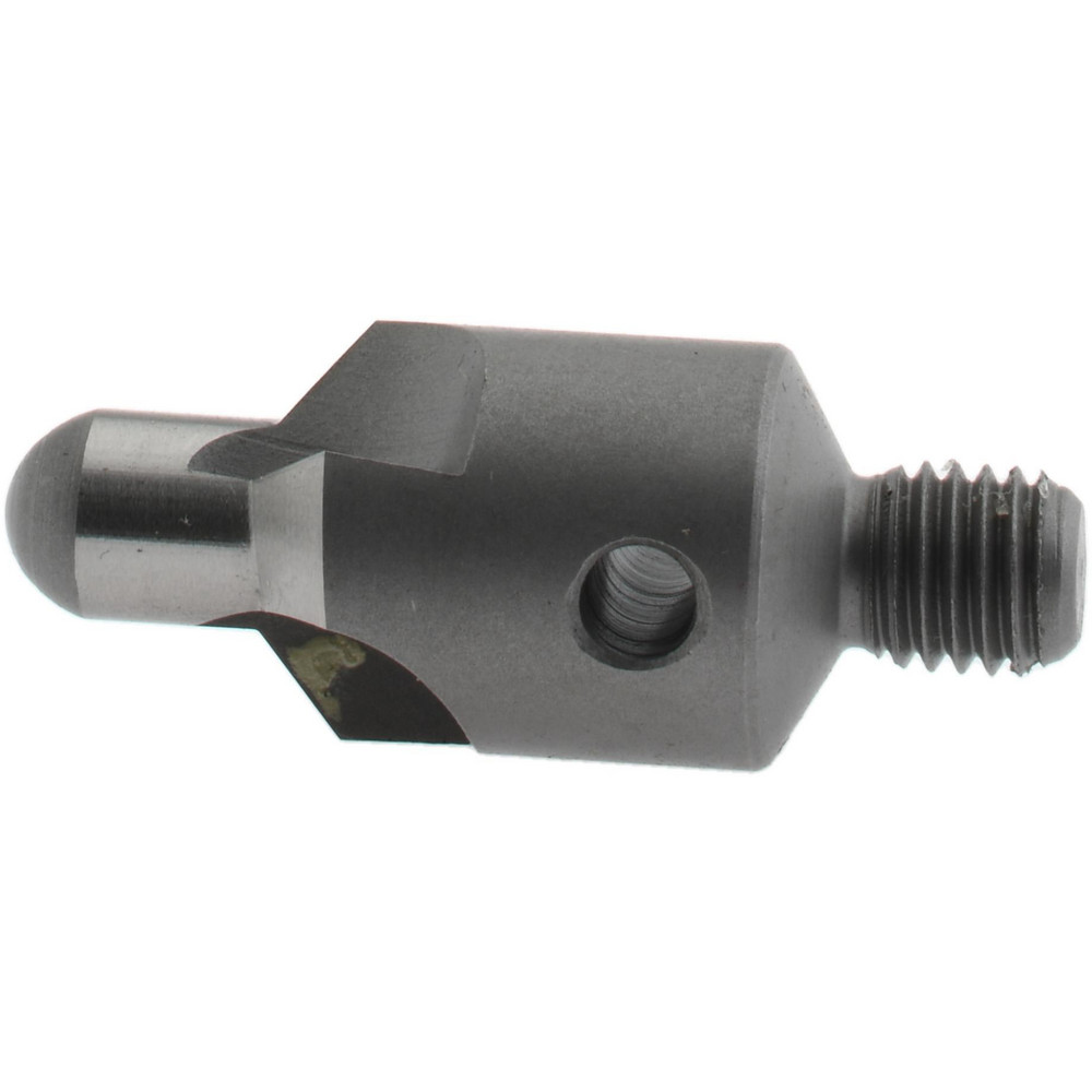 Made in USA 2-1/2" OAL, 1/2" Head Dia, 3 Flute, 100° Incl Angle, Integral Pilot, Adjustable Stop Countersink - 152-3-100-.2500