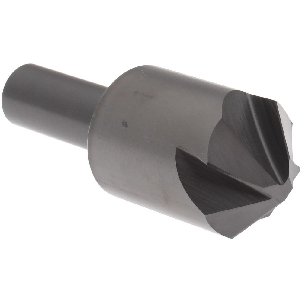 Hertel Countersink: 1" Head Dia, 100.00 deg Included Angle, 4 Flute, High-Speed Steel - GX89337018